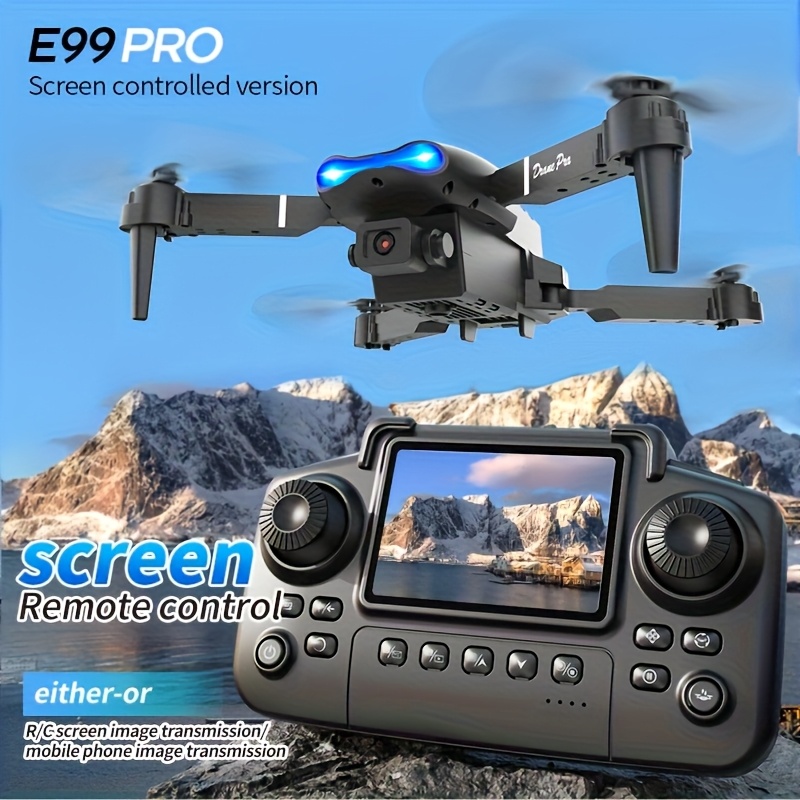 El Dron E99PRO MAX 2026 Mejora - Drone Gimbal Brushless reseña y precio
