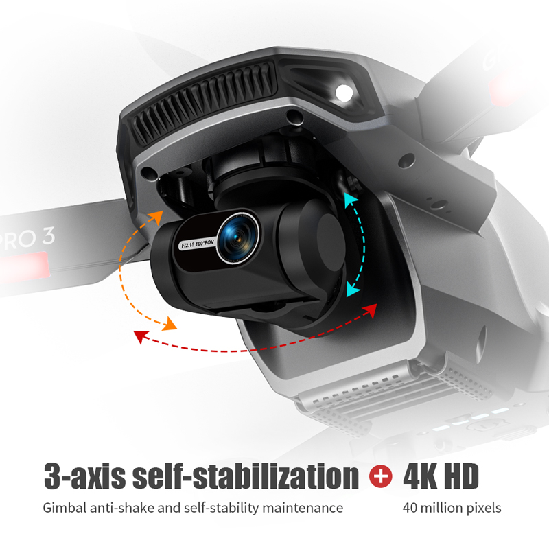 L106 Pro 3 Drone 5G WIFI FPV p - Drone Gimbal Brushless reseña y precio