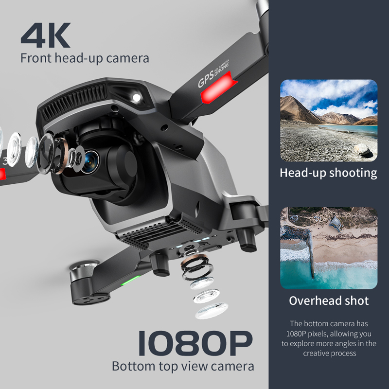 L106 Pro 3 Drone 5G WIFI FPV p - Drone Gimbal Brushless reseña y precio